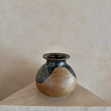 Deep Sea Blue Studio Pottery Vessel