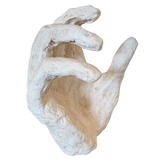 Unglazed Ceramic Hand Form