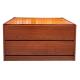 Two Drawer MCM Low Cabinet