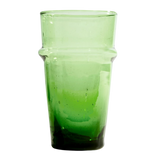 Set of 6 Moroccan Beldi Glasses - Green