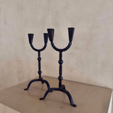 Pair of Iron Candle Holders