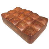 Mini Embossed Leather Box