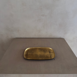 Vintage Gilt Resin Vanity Tray