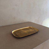Vintage Gilt Resin Vanity Tray