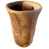 Textured Studio Ceramic Cylinder Vase