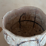 Large Painted Relics Vase II by April Johnston