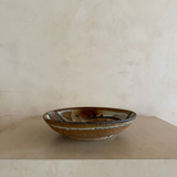 Danish Axella Abstract Glazed Serving Bowl