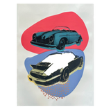 'Porsche Study' Serigraph by Moncho 1929