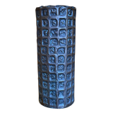 Tall Stamped Copper Vessel by Angelo Bragolini