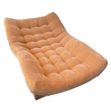 Tufted Wave Chaise