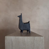 Ceramic Llama Sculpture