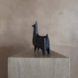 Ceramic Llama Sculpture