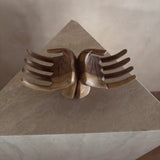 Double Open Palm Sculpture