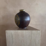 Circular Pattern Vessel by Minoru Nojima, 1960s