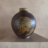 Circular Pattern Vessel by Minoru Nojima, 1960s