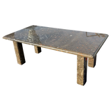 Orthoceras Fossil Limestone Coffee Table