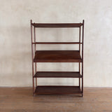 Mid Century Walnut Storage Shelf