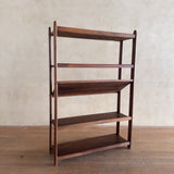 Mid Century Walnut Storage Shelf