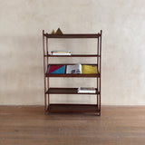 Mid Century Walnut Storage Shelf