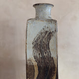 Tall Brushstroke Studio Ceramic Vessel