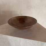 Shallow Rust Pattern Ceramic Bowl