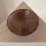 Shallow Rust Pattern Ceramic Bowl