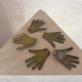 Hammered Brass Hand Object
