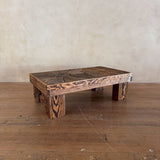 Palenque Madera Reclaimed Fir Low Coffee Table, 1970s