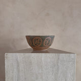 Leaf Medallion Studio Pottery Bowl