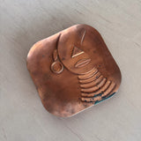 Modernist Copper Tray by Rebajes