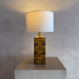 Glazed Studio Ceramic Table Lamp, 1960s