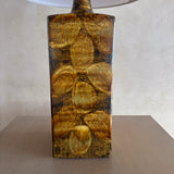 Glazed Studio Ceramic Table Lamp, 1960s