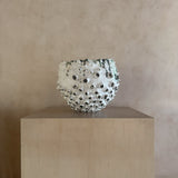 Large Ceramic Punctured Vessel by Natalya Seva