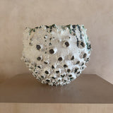 Large Ceramic Punctured Vessel by Natalya Seva