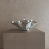 Large White Reef Open Vessel by April Johnston