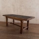 Slate Tile Top Coffee Table