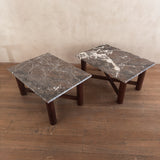 Marble Top End Table