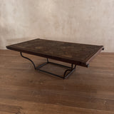 French Hexagonal Tile Coffee Table, 1960s