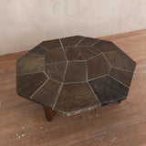 Octagonal Tile Top Coffee Table