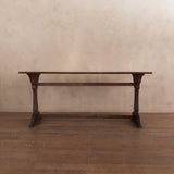 Antique Aged Oak Monastery Table