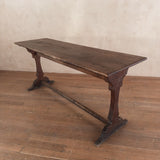 Antique Aged Oak Monastery Table
