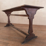 Antique Aged Oak Monastery Table