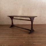 Antique Aged Oak Monastery Table