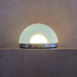 Italian Space Age Chrome Base Table Lamp