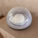 Italian Space Age Chrome Base Table Lamp