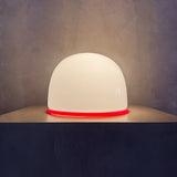 Italian Red Accent Table Lamp
