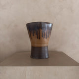 Large French Drip Glaze Studio Ceramic Vessel