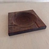 Square Walnut Catchall