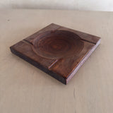 Square Walnut Catchall