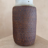 Carved Glaze Studio Ceramic Vase